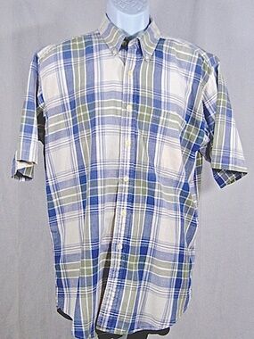 Vintage Woolrich Short Sleeve Shirt - Mens Large - Excellent